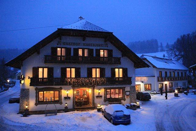 Gasthof Karlwirt Sankt Andra im Lungau ภายนอก รูปภาพ